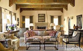 The color scheme brings a fresh feel and balances the traditional architectural details this home features. 1920s Spanish Colonial Revival House