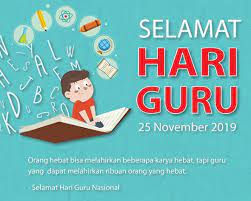 Ada juga yang membagikan cerita pengalamannya tentang sosok guru pada masa sekolah, seperti yang dituliskan oleh akun. Kumpulan Poster Ucapan Selamat Hari Guru Nasional 25 November Mediasiana Com Media Pembelajaran Masakini