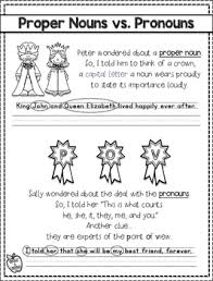 This page has lots of examples of each type, an explainer video, and an interactive test. Proper Noun Vs Pronoun Anchor Chart By Grrade A Lessons Tpt