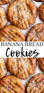 Banana Bread Cookies In 2020 Banana Recipes Banana Cookie Recipe Cooking Cookies