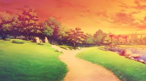 2048x1152 Gaming Wallpaper Anime Backgrounds Wallpapers Landscape Anime Art