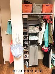 Add a little more storage to your wall with an organizing system like this, which you can customize and add shelves, caddies, white boards. 19 Genius Dorm Closet Organization Ideas That Will Change Your Life By Sophia Lee Dorm Closet Organization Dorm Closet Dorm Organization