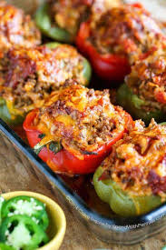 Stuffed Peppers Mexican Style Spend With Pennies