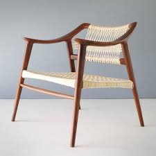 Bambi Easy Chair By Rastad And Relling For Bahus Norway Chair Design Scandinavian Chairs Woven Chair
