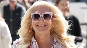 Beaming Vanesa Feltz shrugs off ex-fiancé Ben Ofoedu's claims she cheated  during their relationship as she steps out for a sunny stroll