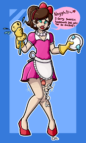 Rule 34 Dev - 1boy biting_lip blue_background blush bow_in_hair boywife  brown_hair crossdressing curvy_figure cyan_eyes dialogue earrings femboy  femboy_only feminization girly housewife hypnosis hypnotic_eyes  light-skinned_male necklace orgasm ...