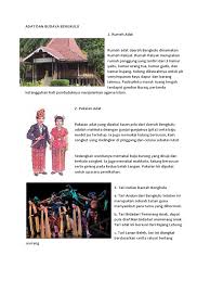 Replika rumah adat bengkulu koleksi museum negeri picture. Adat Dan Budaya Bengkulu