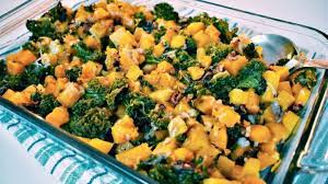 Butternut Squash & Kale Casserole - The House & Homestead