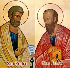 Tú eres pedro y sobre esta piedra edificaré mi iglesia ( mt 16,16). San Pedro Y San Pablo Apostoles 29 De Junio El Pan De Los Pobres