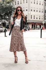 Vivian Skirt Animal Print Skirt Midi Skirt Outfit Skirt Outfits