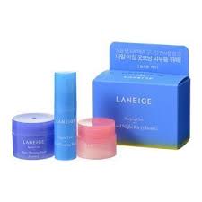 Laneige Sleeping Care Good Night Kit Water Sleeping Mask 15ml Lip Sleeping Pack 3g Eye Sleeping Mask 5ml Laneige Sleep Mask Lip Sleeping Mask
