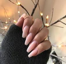 I Like How Natural And Clean These Nails Look Nail Art Model Natural Acrylic Nails Natural Looking Acrylic Nails Pink Acrylic Nails