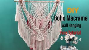 Check spelling or type a new query. Diy Boho Macrame Wall Hanging Tutorial So Easy Even You Are Beginners Macrame Wall Hanging Tutorial Boho Diy Macrame Wall Hanging Diy