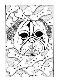 Bone Lovin Dog Adult Coloring Page Adult Coloring Pages Coloring Pages Adult Coloring Book Pages