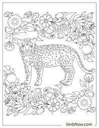 Includes images of baby animals, flowers, rain showers, and more. Free Cheetah Coloring Pages For Download Printable Pdf