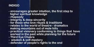Indigo Color Meanings Color Psychology Indigo Colour