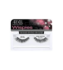 Ardell false eyelashes demi wispies black, 1 pack (5 pairs per pack) portable and ergonomic. Buy Ardell Natural False Eyelashes Demi Wispies Black Maquibeauty