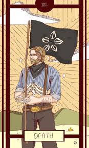 I M Truly Fine Red Dead Redemption Artwork Red Dead Redemption Art Red Dead Redemption Ii Death tarot card from jojo's bizarre adventure. pinterest
