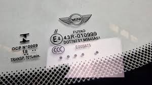 MINI COOPER F55 GENUINE FRONT WINDSCREEN GLASS 7443871 43R-010999 | eBay UK