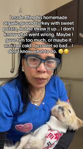 Dog Tries Food and Throws It Out of Mouth