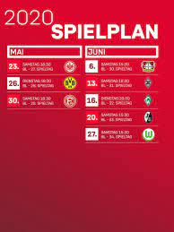 Auch die spieltage 30, 31 und 32 der laufenden saison sind damit fest terminiert. Bundesliga Spielplan Nun Komplett Terminiert