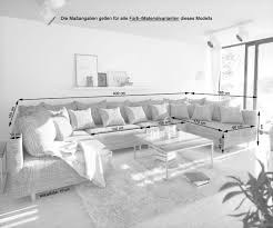 Details Zu Couch Clovis Xl Hellgrau Strukturstoff Wohnlandschaft Modular By Delife