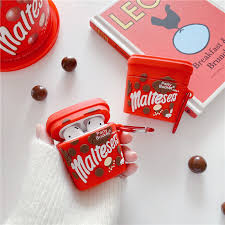 Shop with confidence on ebay! 3d Cute Maltesers Party Bucket Chocolate Earphone Silicone Case For Apple Airpods 1 2 Wireless Headset Cover For Airpods Pro 3 Earphone Accessories Aliexpress