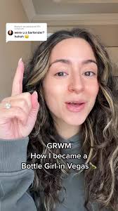Replying to @tanyalapointe75 GRWM while I talk about being a bottle girl in  Vegas🍾 #grwm #bottlegirl #vegas #makeup #beauty #storytime #viral #trending