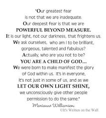 Marianne williamson (born july 8, 1952) is a spiritual activist, author, lecturer and founder of the peace alliance, a grass roots campaign supporting legislation currently before congress to establish a united states department of peace. Marianne Williamson Quotes About Women Quotesgram