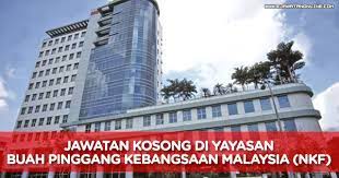Yayasan buah pinggang kebagsaan malaysia (nkf) mempelawa individu warganegara malaysia yang berkelayakan. Yayasan Buah Pinggang Kebangsaan Malaysia Nkf 17 September 2017 Jawatan Kosong 2020