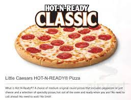 Little Caesars Pizza Menu In Beaumont Texas Usa