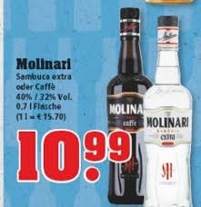 The most drunk italian sambuca in the world. Molinari Sambuca Extra Caffe 0 7l Angebot Bei Trinkgut