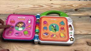 We have all the latest toys and accessories your little one could ask immerse your child in bilingual play by sliding the language switch to hear the words, songs and instructions in spanish. Leapfrog Learning Friends 100 Words Book Bilingual English French Demo Youtube