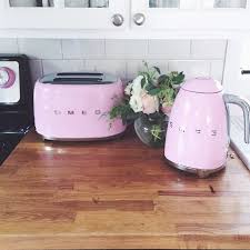Smeg Toaster 2 Slice In 2020 Pink Kitchen Smeg Smeg Appliances