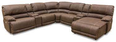 Cheers Sofa Logan Chee Grp 8698 Logan 7pc Sectional 7 Piece Reclining Sectional Reclining Sectional Sectional Sofa With Recliner Power Reclining Sectional Sofa