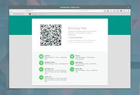 Whatsapp dapat digunakan di google chrome 60+. Whatsapp Web Unter Linux Chromium Oder Opera Funktionieren Auch Linux Und Ich