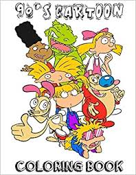 Are the 90s retro yet? 90s Cartoon Coloring Book The Ultimate 90 S Cartoon Coloring Book For Adults Kids Cartoon 90s 9798662766747 Amazon Com Books