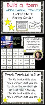 Build A Poem Twinkle Twinkle Little Star Pocket Chart