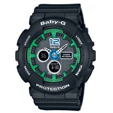 Casio Baby G Resin Band Ba 120 1b Black Women S Watch Casio Watch Women Casio Watches Women Black