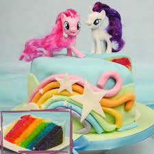 My Little Pony Cake I Rainbow Cake zu MY LITTLE PONY der Film -  amerikanisch-kochen.de