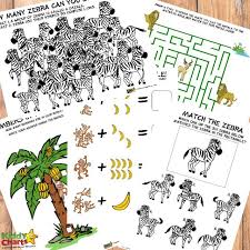 Jungle Activity Sheets