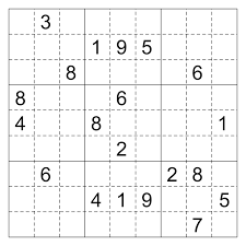 Das sudoku gehört zu den logikrätseln. Sudoku Wikipedia