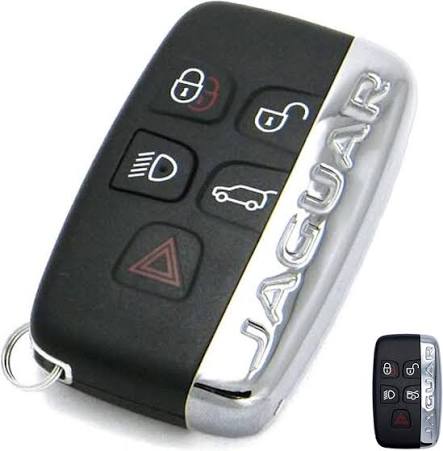 RemoteOverstock Shell CASE Repair KIT W. 5 Buttons for 2011-2020 Replacement for Jaguar and F-Pace F-Type XE XJ XF LR2 LR4 Evoque Sport Velar Smart Key FCC ID: KOBJTF10A, P/N: 5E0U50707-AA: Buy
