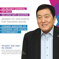 Dato' seri ong ka chuan (simplified chinese: Facebook