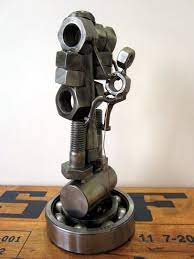 40 Mechanical Nuts And Bolts Art Ideas Welding Art Projects Welding Projects Metal Welding