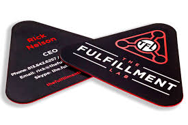Your cards will be delivered die cut and trimmed to final size and boxed in rigid pvc boxes. Die Cut Business Cards Print Peppermint