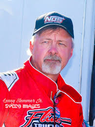 Rich Tobias climbs into his Silver Crown car for the 2014 Salt City 100 at  Syracuse.