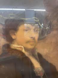 Old picture in vintage frame, any info?