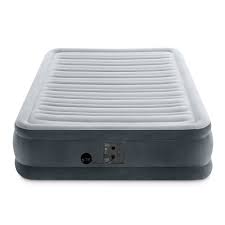 Intex Queen 13 Mid Rise Dura Beam Plus Series Airbed Mattress With Built In Pump Walmart Com Intex Air Bed Mattress
