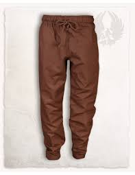 Middelalderbukser til børn model Chris, brun farve